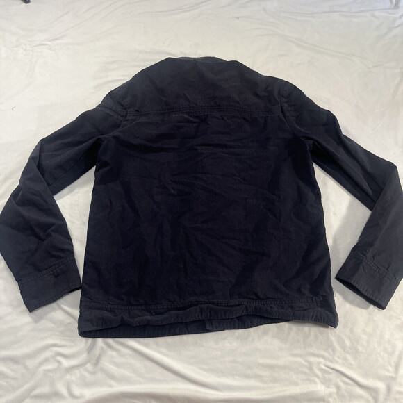 BDG UO Medium Navy Blue 100% Cotton Zip Up Lightweight Jacket - Picture 10 of 12